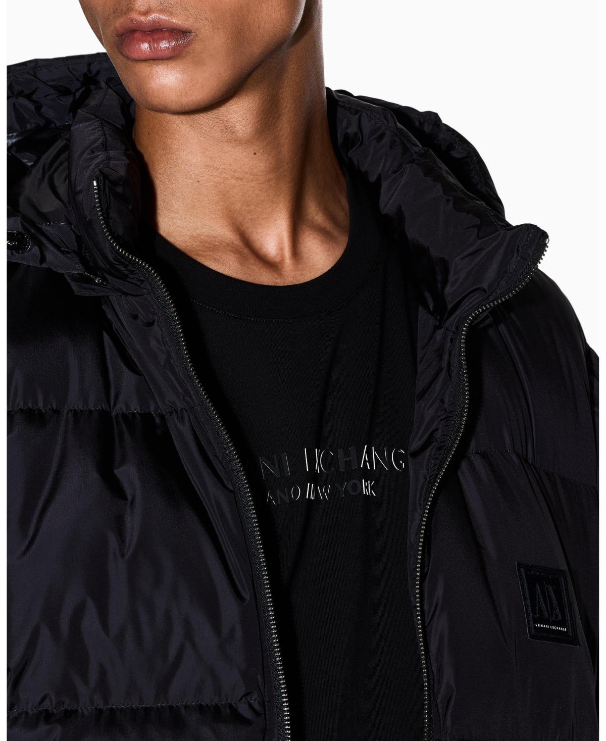 A|X Armani Exchange Men's Icon Down Jacket