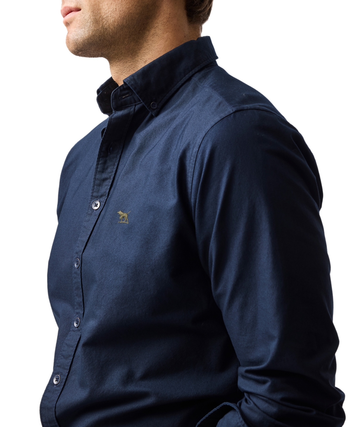 Rodd & Gunn Gunn Oxford Sports Fit Shirt In Blue