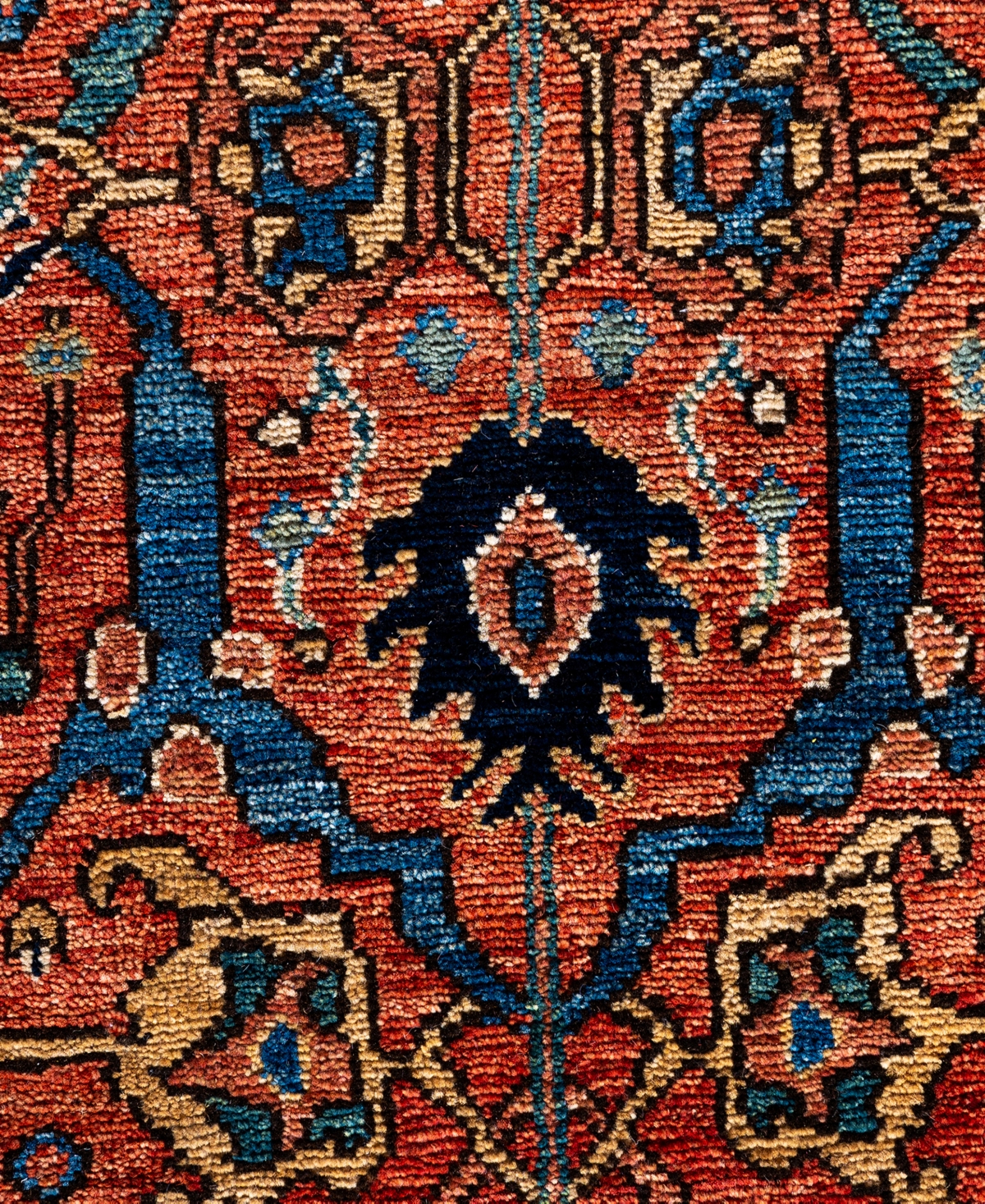 Adorn Hand Woven Rugs Serapi M0103-75 10'x13'9" Area Rug In Orange