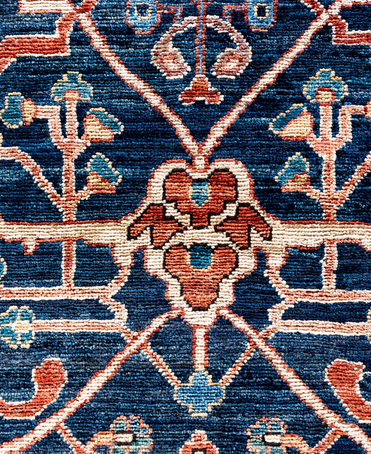 Adorn Hand Woven Rugs Serapi M0103-80 10'x13'8" Area Rug In Blue