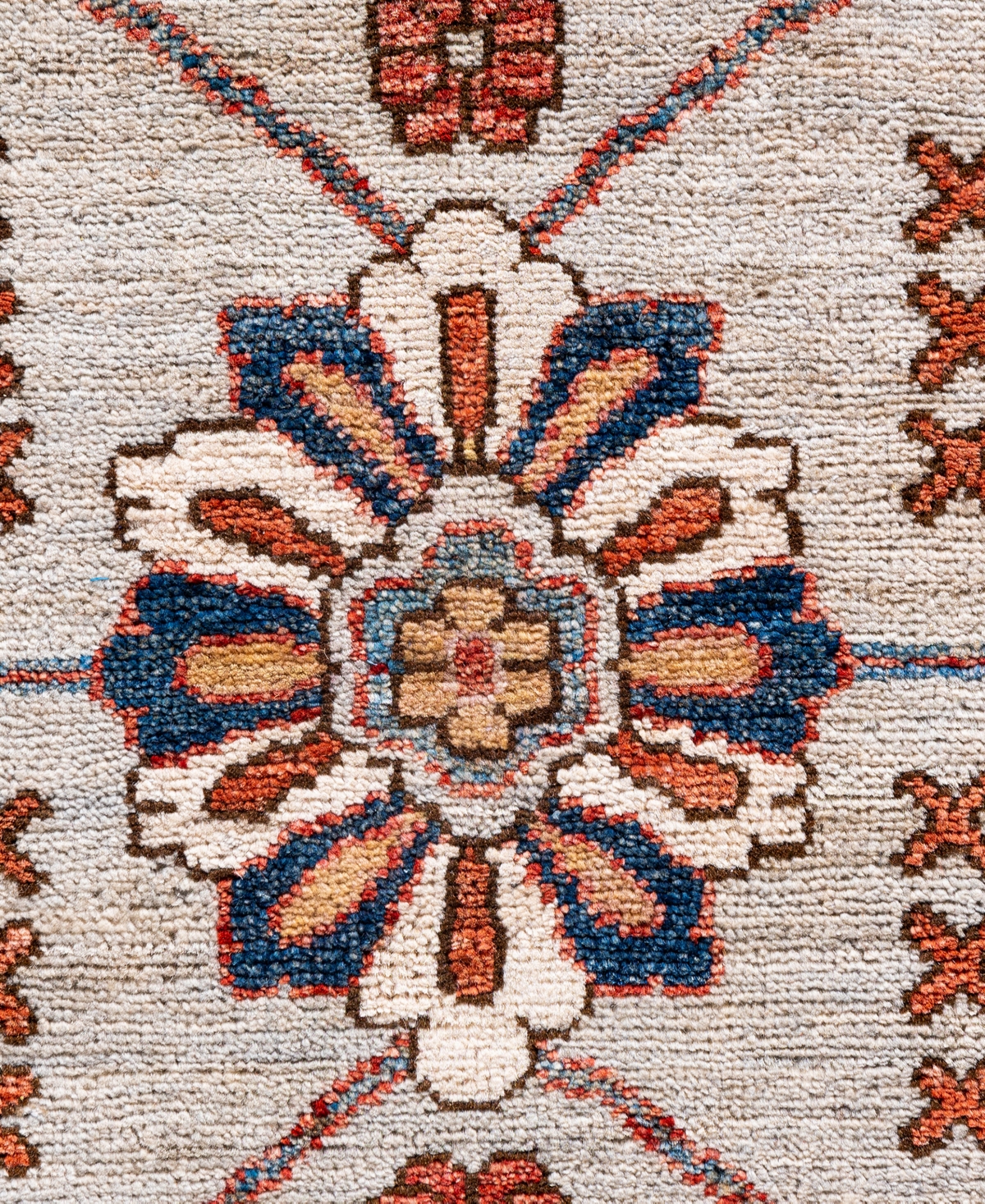 Adorn Hand Woven Rugs Serapi M0103-85 8'11"x12' Area Rug In Gray