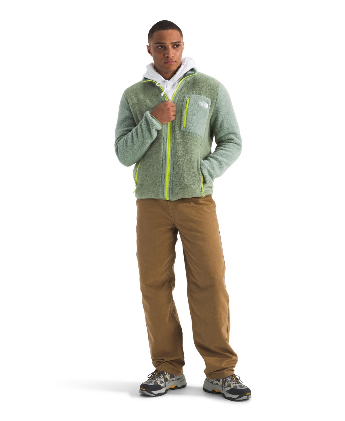 The North Face Yumiori Full Zip Jacket In Green