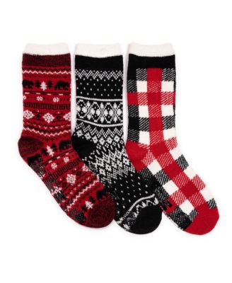 Women's 3 Pk. Tall Cozy Lined Lounge Socks