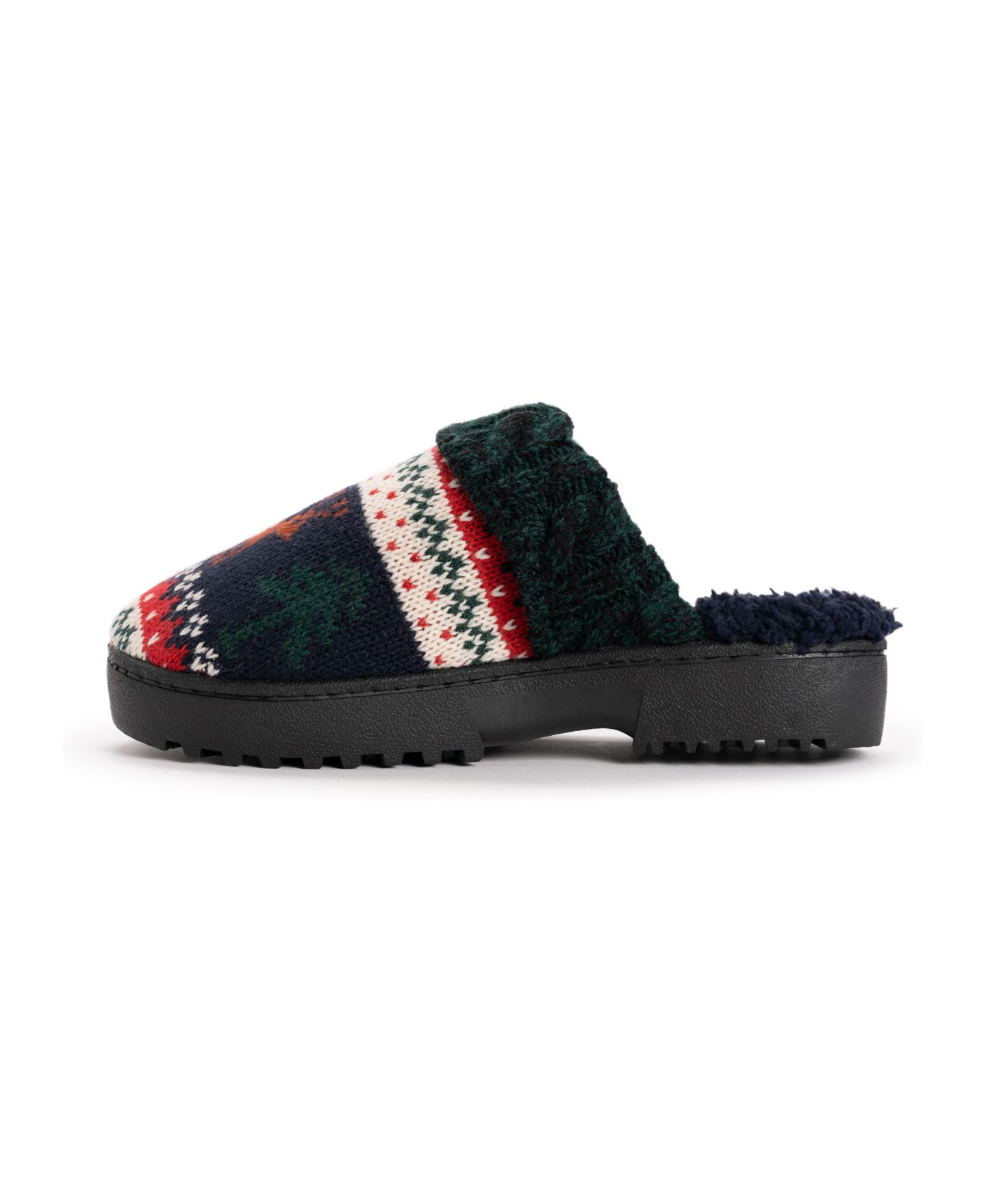 Женские тапочки MUK LUKS Minette Slipper, цвет: Тёмно-синий — фото 2