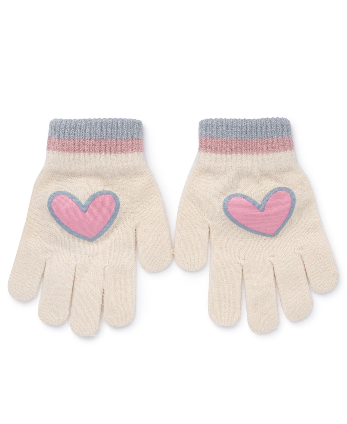 Berkshire Stitch Big Girls 2-piece Stitch Beanie And Gloves Set In Multi
