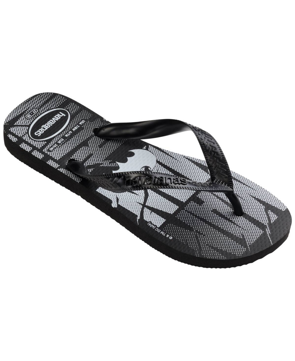Havaianas Men's Top Dc Logomania Sandal In Black