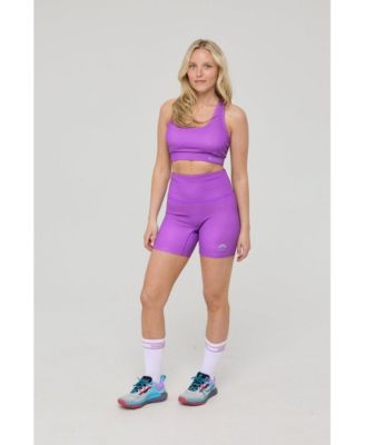 High Support Elite Crossback Sports Bra - Purple