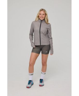 Infinite Cropped Zipped Jacket - Khaki