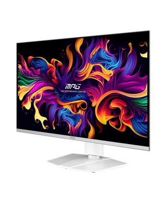 MPG 321URXW QD-OLED 31.5" 16:9 4K Ultra HD 240Hz QD-OLED HDR Gaming Monitor, Metallic White