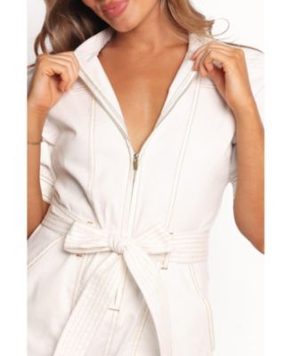 Women's Fawn Tie Waist Romper