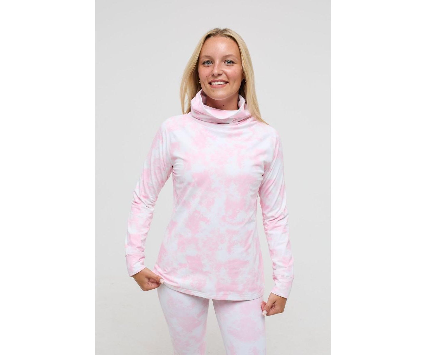 Женский топ OOSC High Neck Baselayer - Katie Ormerod Signature Collection, цвет: Разноцветный — фото 1