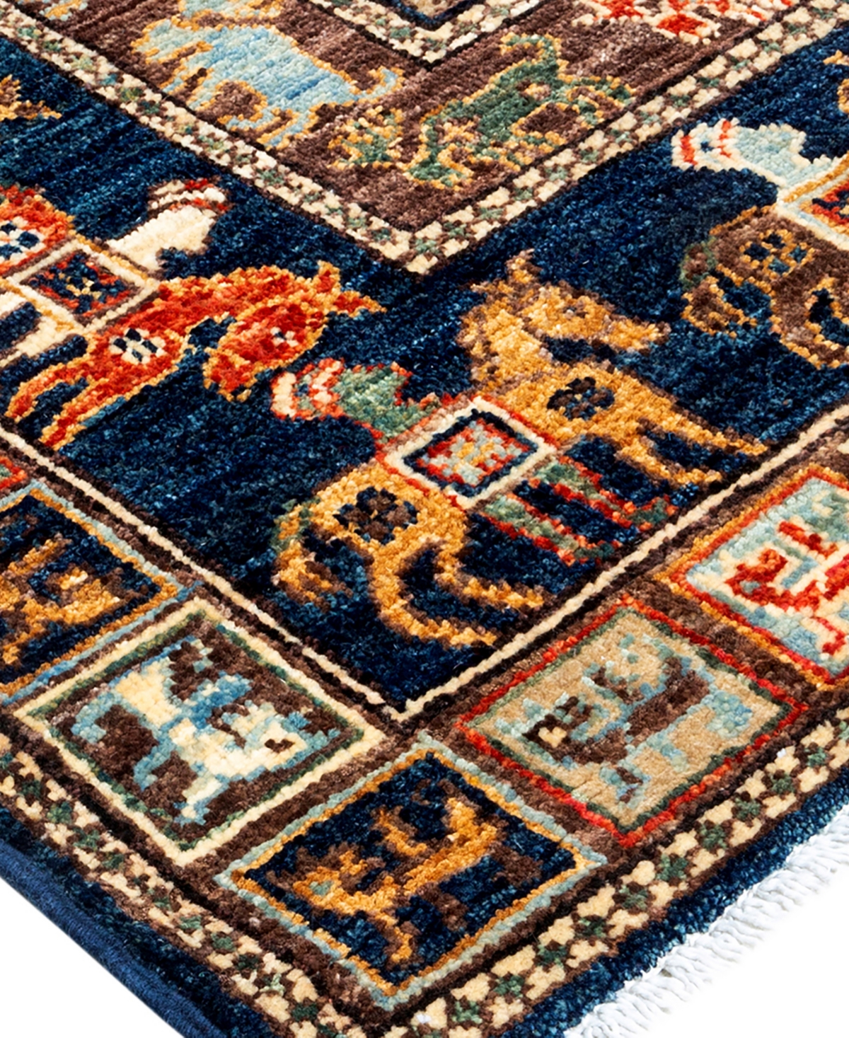 Adorn Hand Woven Rugs Serapi M1973 3'3"x5' Area Rug In Multi