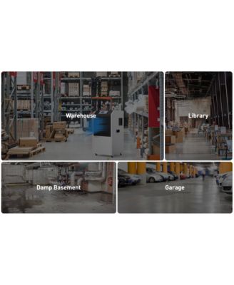 234 Pints Commercial Industrial Dehumidifier For 8000 Sq.Ft for Home Basements