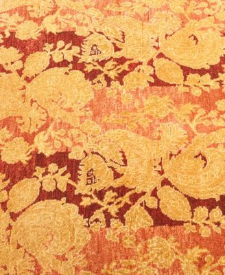 Mogul M1542 2'8"x7'9" Runner Area Rug