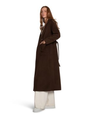 Walk My Way Wool Blend Oversized Maxi Coat