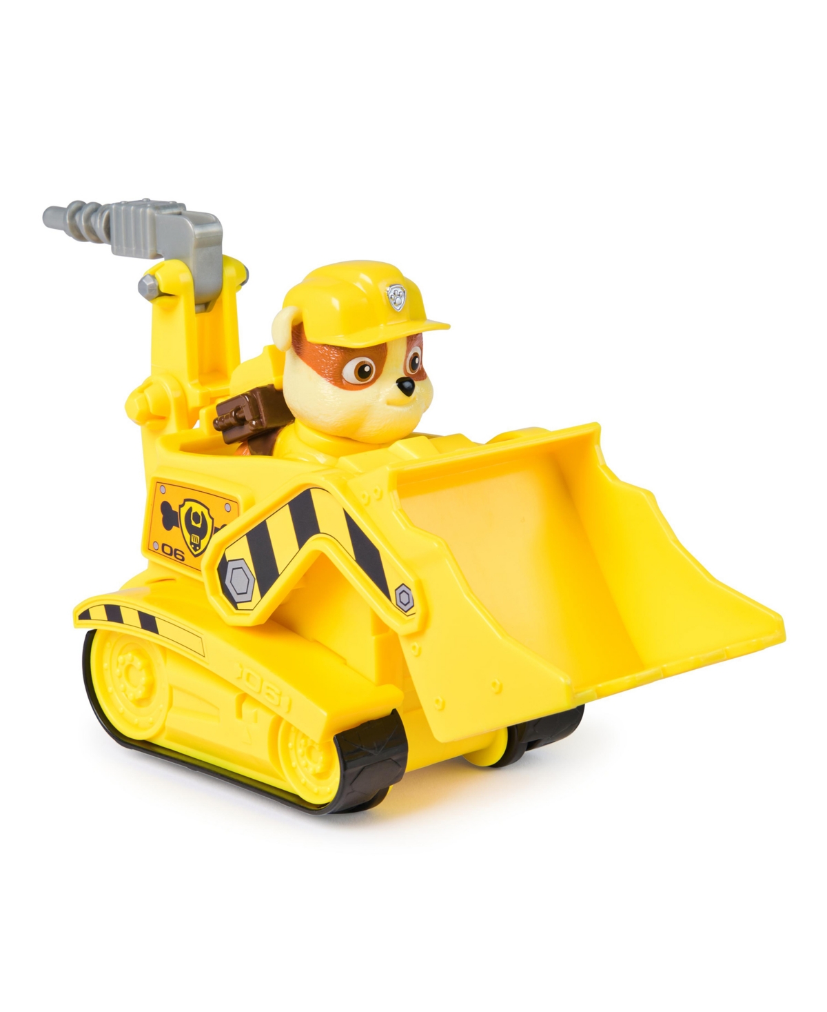 Paw Patrol Rubble's Bulldozer Truck Toy In Yellow