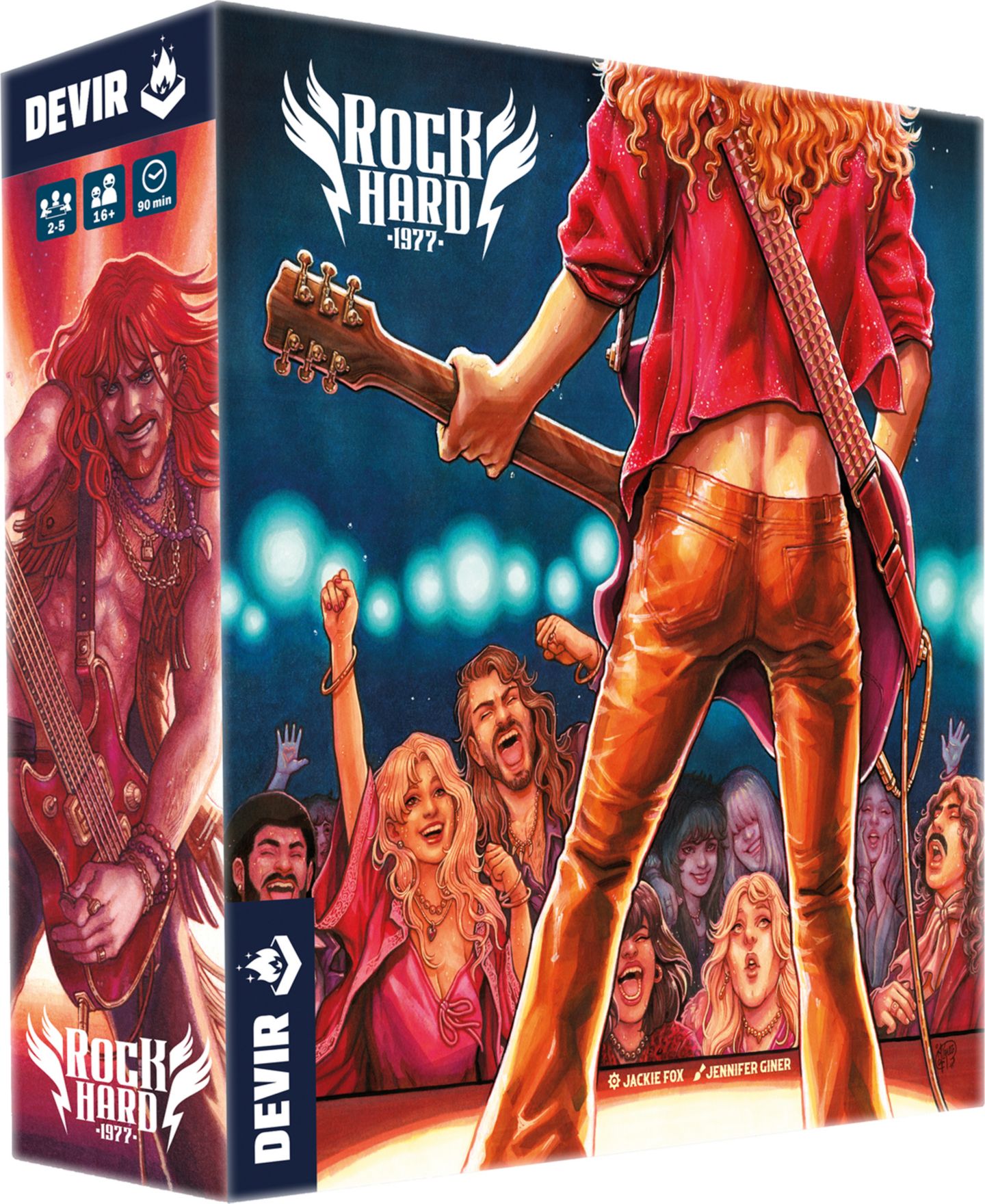 Детская игрушка Devir Rock Hard 1977 Board Game — фото 1