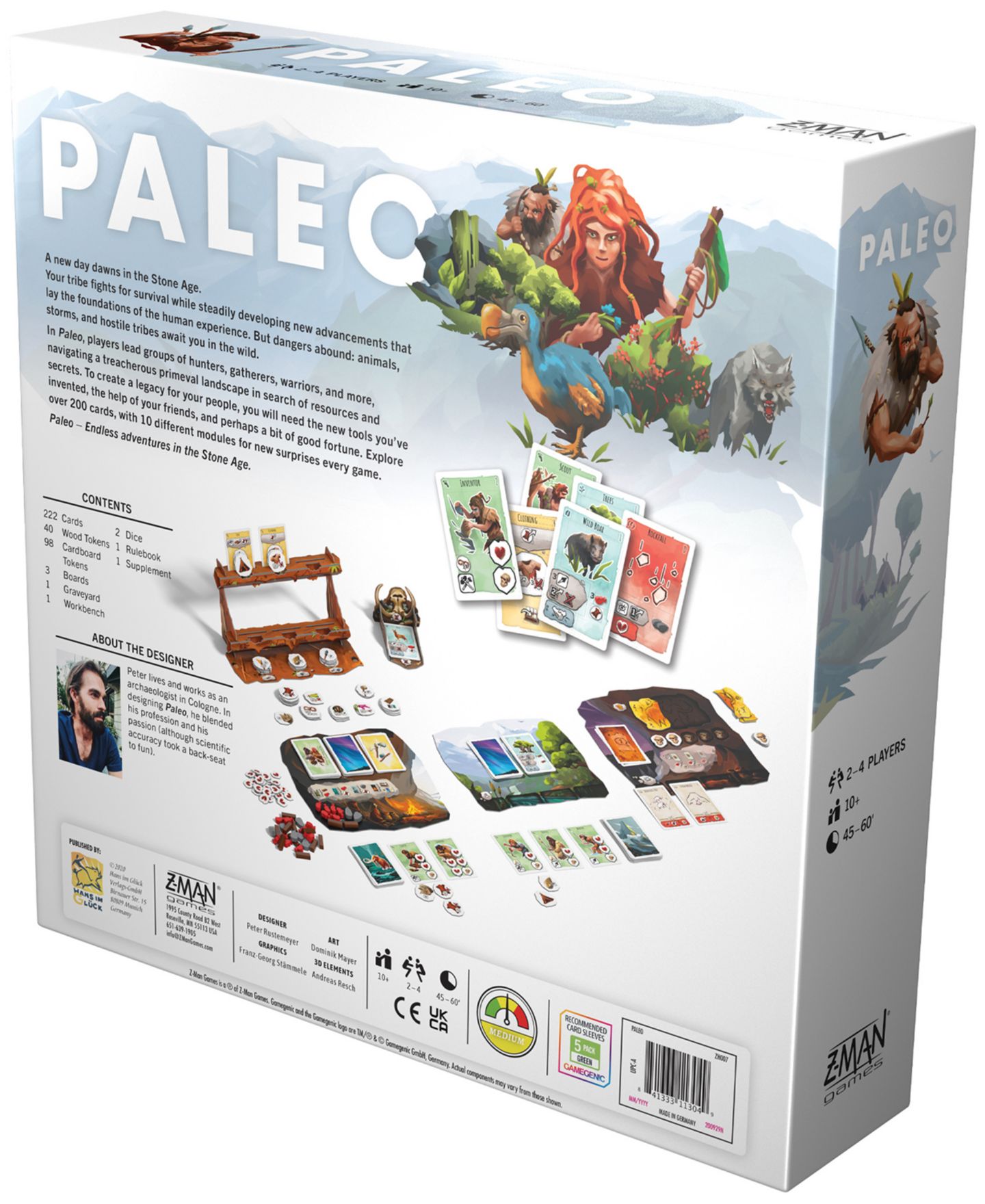 Детская настольная игра Z-Man Games Paleo Board Game — фото 5