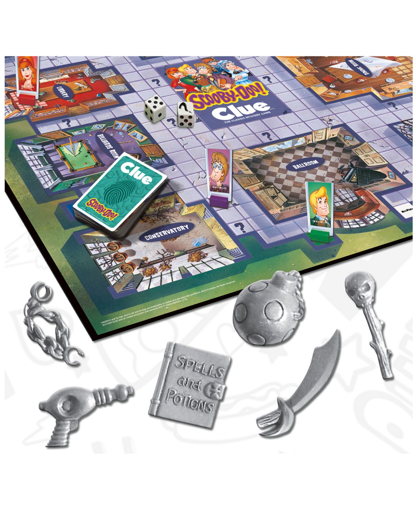 Детская настольная игра USAopoly Opoly Scooby-Doo Mystery Board Game, Ages 8+ — фото 5