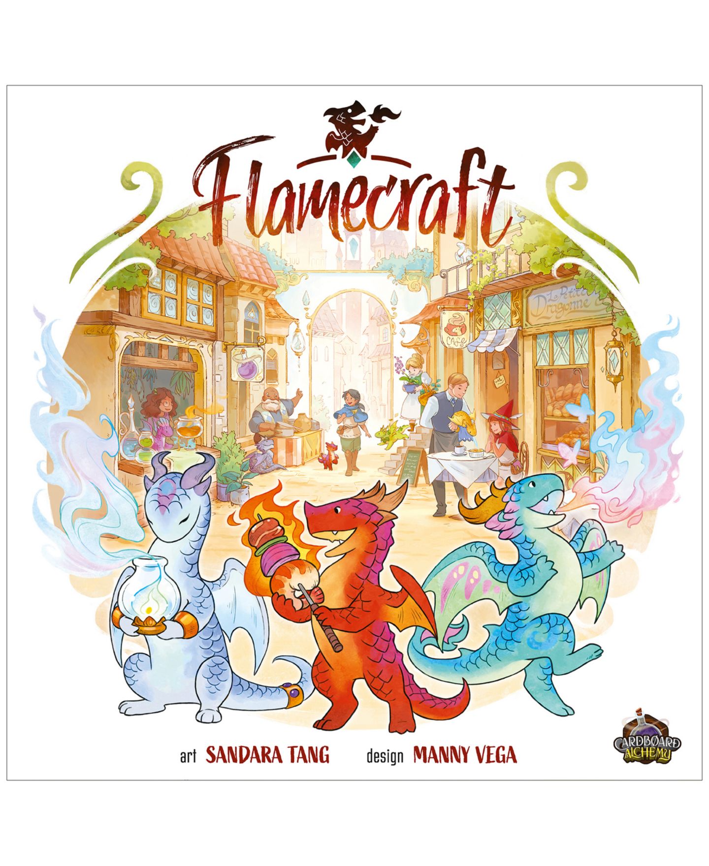 Детская игрушка Lucky Duck Games Flamecraft Dragon Placement Game — фото 4