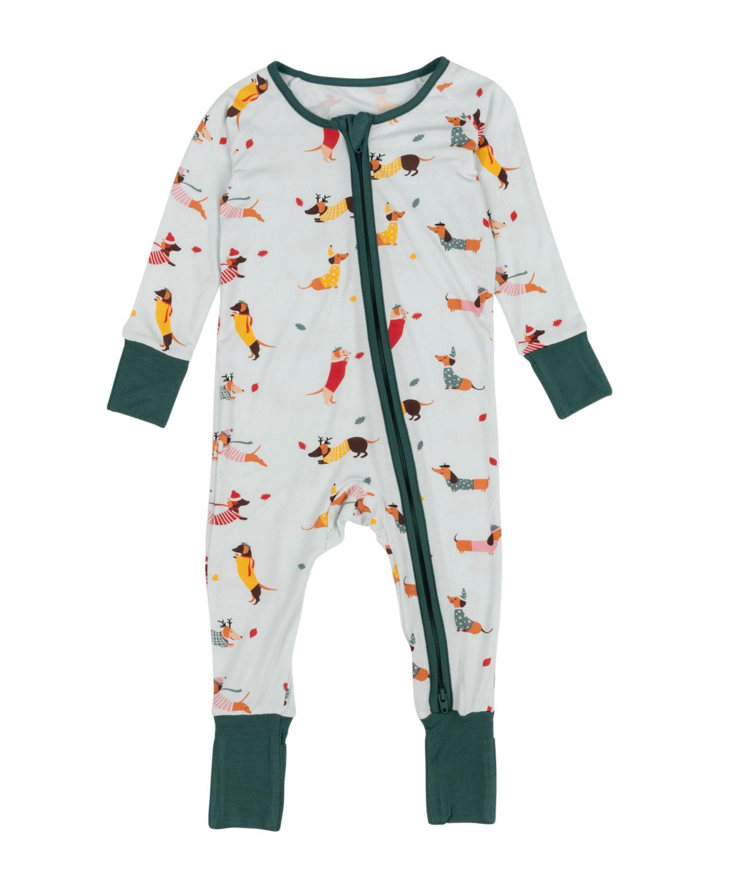 Baby One Piece Viscose from Bamboo Holiday Pajamas