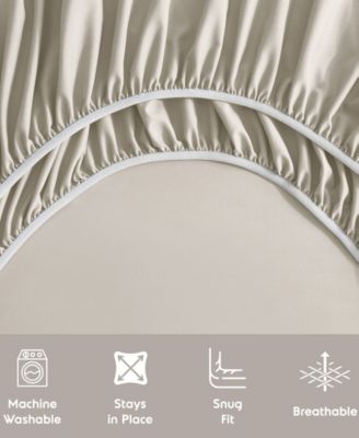 Premier Collection Deep Pocket 3 Piece Sheet Set, Twin