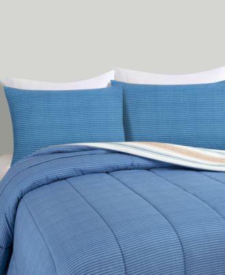 Macy's Cloud Stripe 3-Pc. Comforter Sets