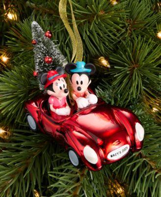 Mickey Mouse & Minnie Mouse Holiday Ornament, Macy's Exclusive