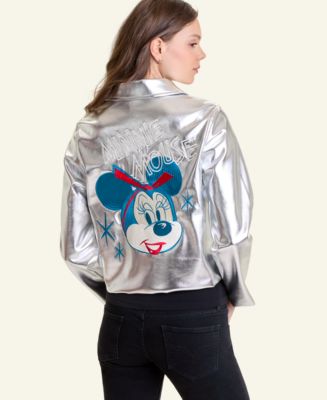 Disney | Macy's Women's Minnie Mouse Faux-Leather Jacket