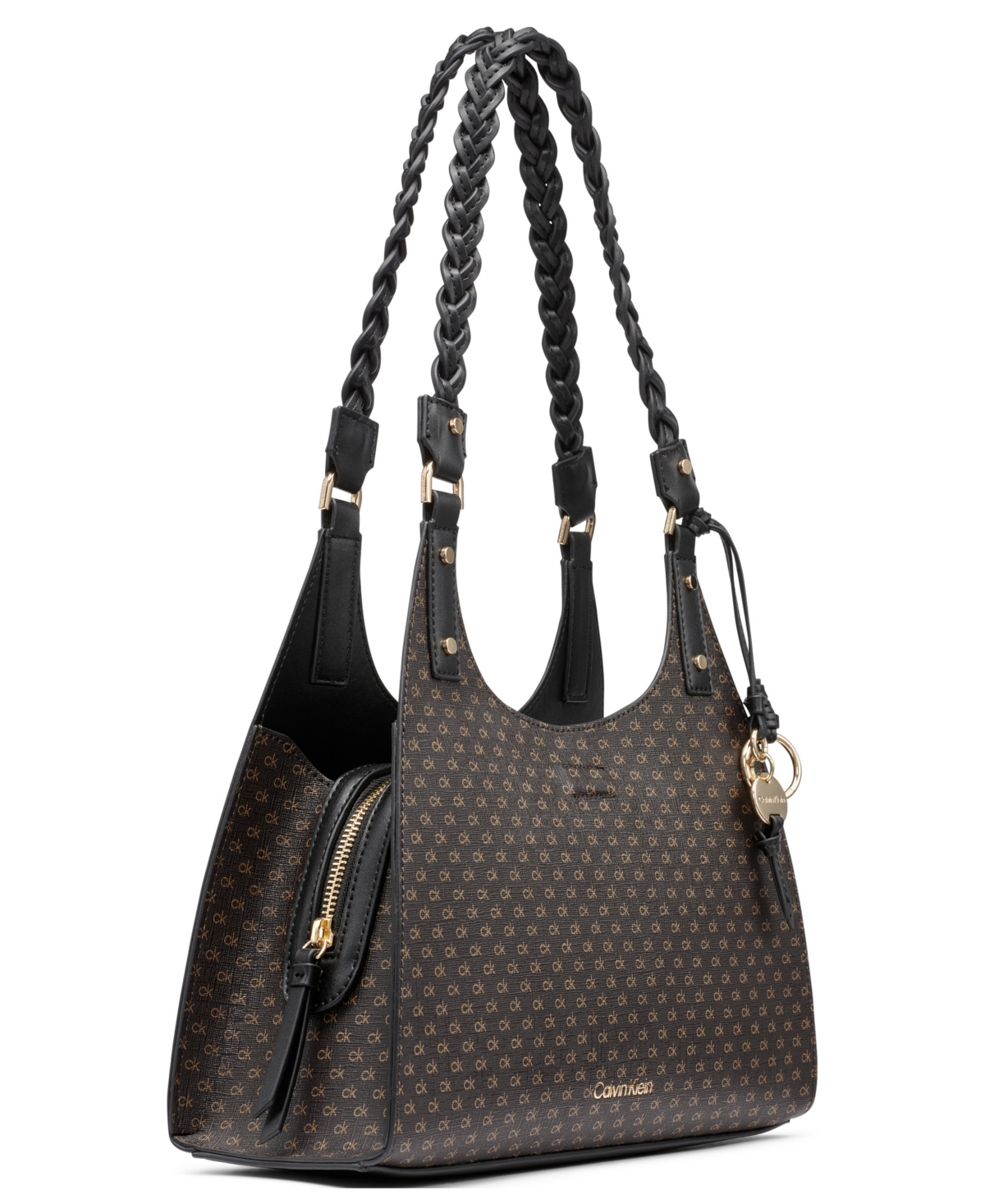 Calvin Klein Women's Shelly Mini Satchel Bag In Black