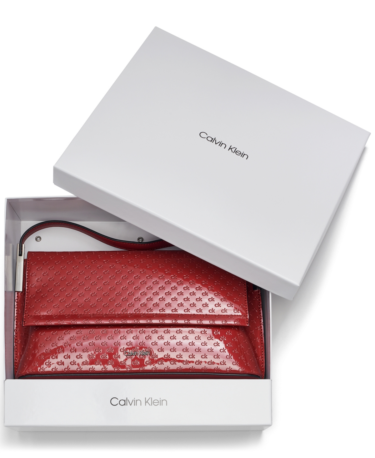 Calvin Klein Women's Verne Mini Shoulder Bag In Red