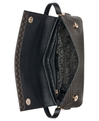 Verne Mini Signature Flap Shoulder Bag