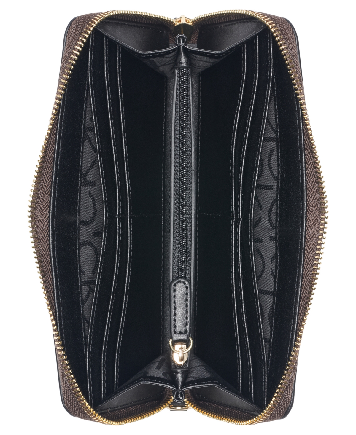 Calvin Klein Women's Moon Mini Wallet Bag In Black