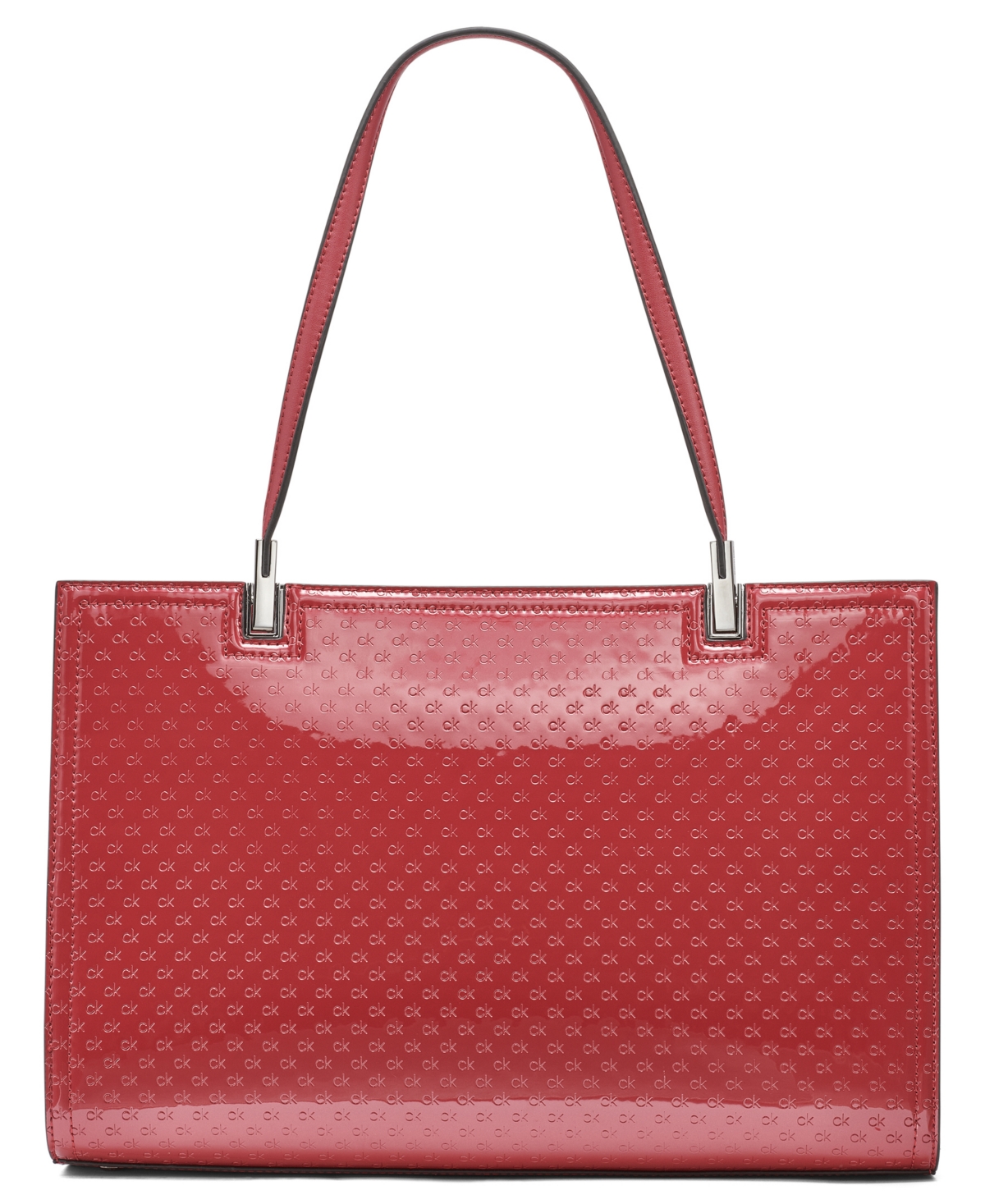 Calvin Klein Women's Verne Large Tote Bag In Red