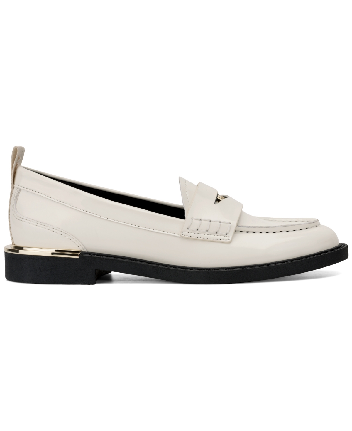 Dkny Women's Raeya Moc Toe Penny Loafers In Neutral