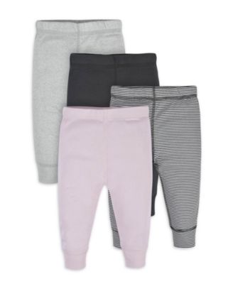 Baby Girls Active Pants, 4 Pack