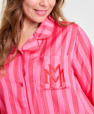 Plus Size Minnie Mouse Satin Pajamas Sleep Set, Macy's Exclusive