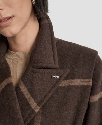 Women's Notch Collar Belted Wrap Coat