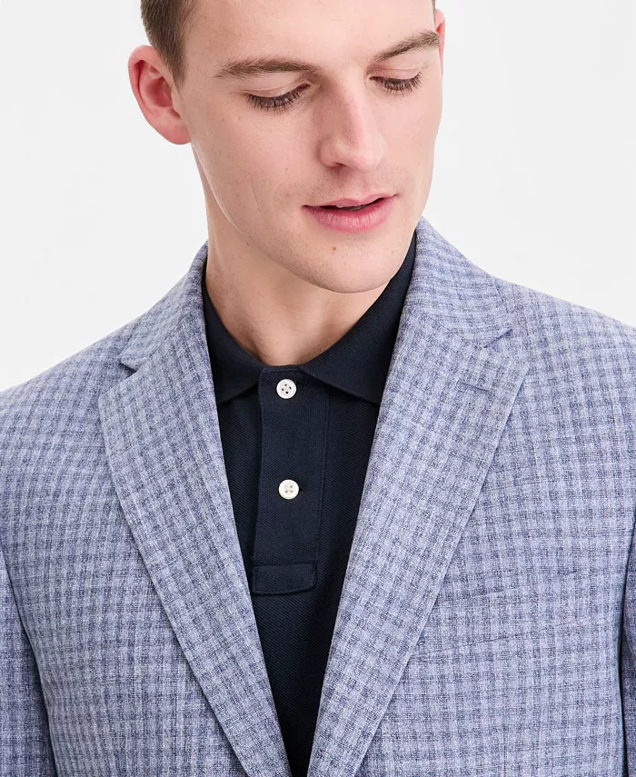 Men's Modern-Fit Patterned Blazer - thumbnail 3