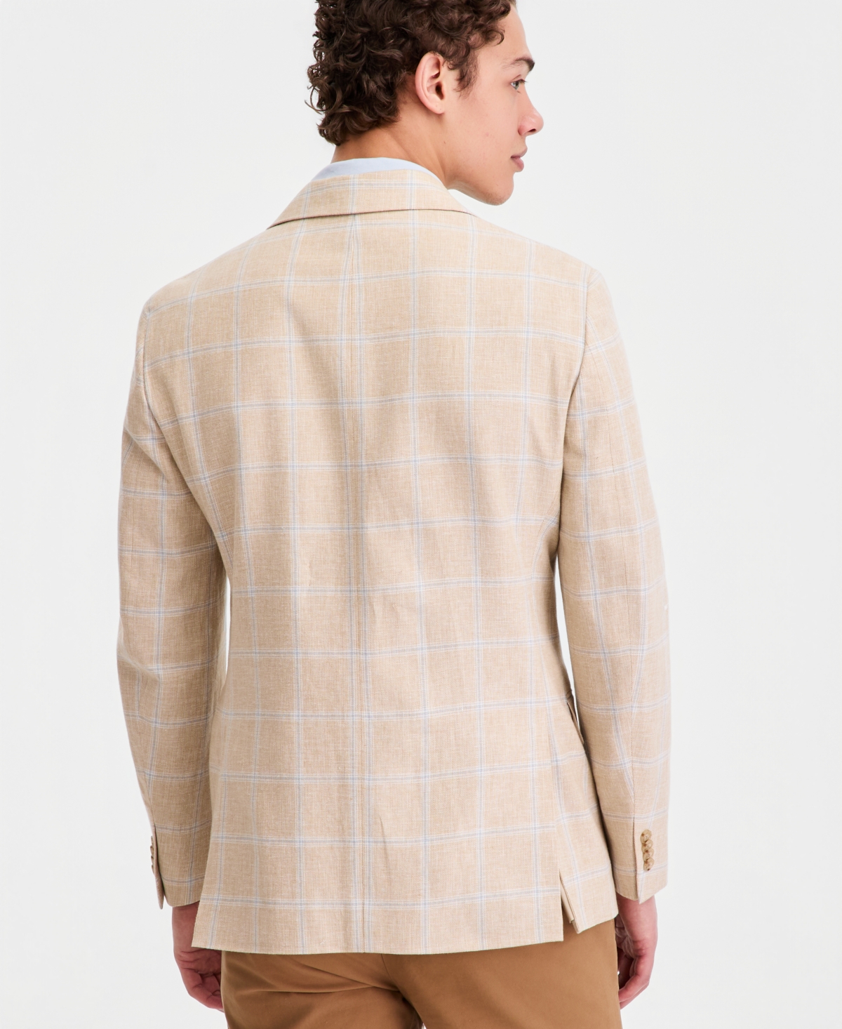 Tommy Hilfiger Men's Modern-Fit Plaid Sport Coat
