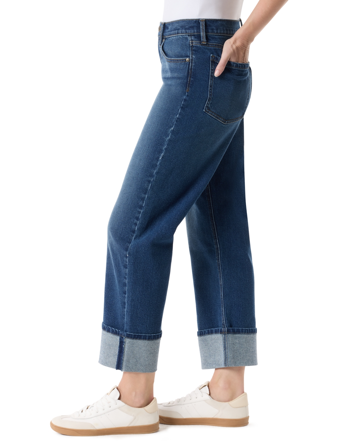 Gloria Vanderbilt Women's High Rider Jeans In Blue
