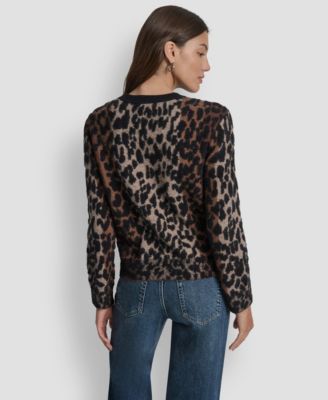 Women's Leopard Print Sweater
