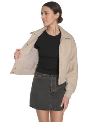 Women's Laydown Collar Bomber Jacket