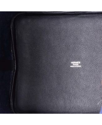 Pre-Owned Hermes MM Picotin Lock Bag Felt with Leather