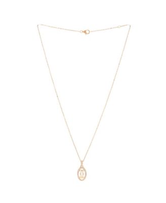 Double C de Cartier Pendant Necklace