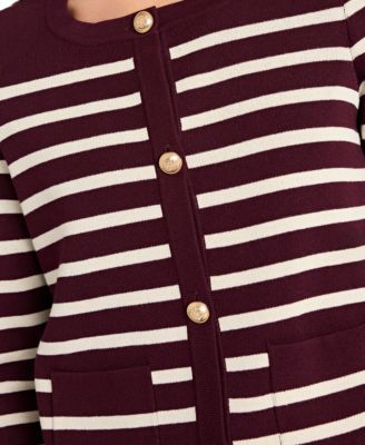 Women's Long Sleeve Button Sweater