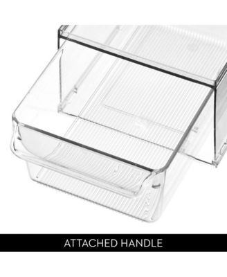 Stackable Kitchen Storage Drawer - Clear