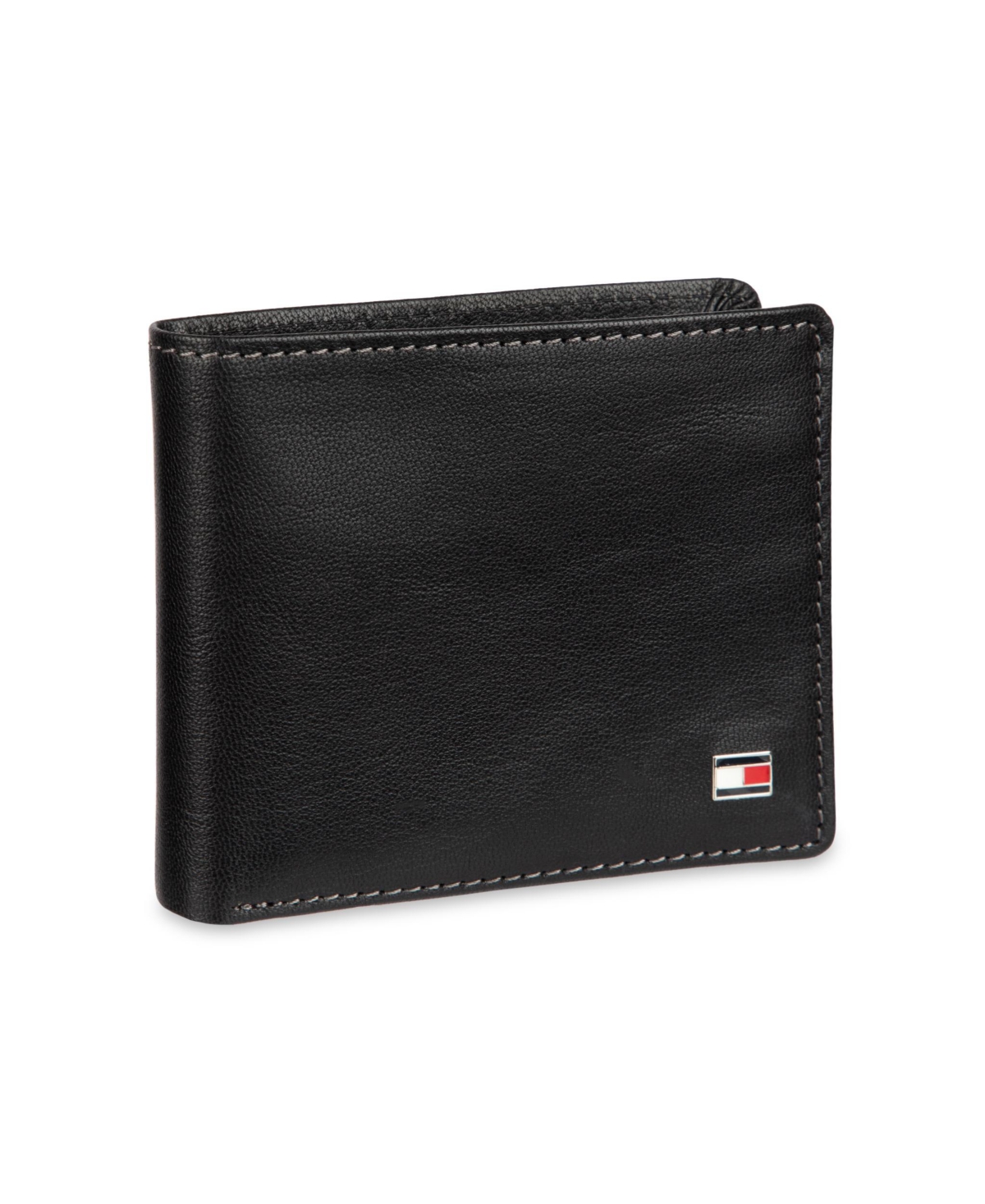Tommy Hilfiger Men's Trifold Rfid Wallet In Black