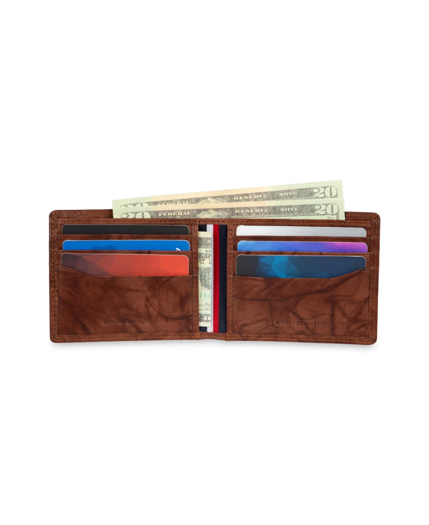 Мужской кошелёк Tommy Hilfiger Slimfold Wallet — фото 6