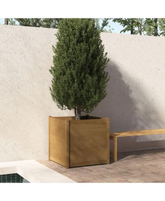 Large Solid Pinewood Durable Garden Planter